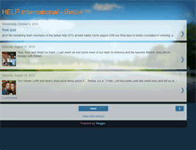 Tablet Screenshot of help-belize.blogspot.com
