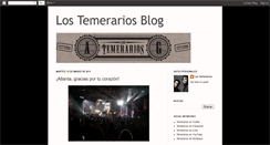 Desktop Screenshot of lostemerariosblog.blogspot.com