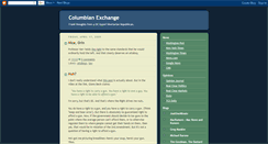 Desktop Screenshot of columex.blogspot.com