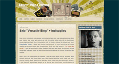 Desktop Screenshot of literarioecinematografico.blogspot.com