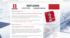 Desktop Screenshot of bostleman.blogspot.com