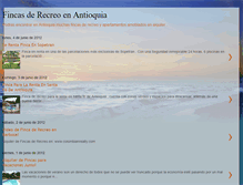 Tablet Screenshot of fincas-recreo.blogspot.com
