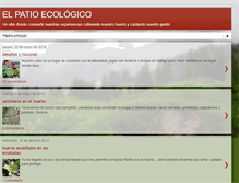Tablet Screenshot of elpatioecologico.blogspot.com