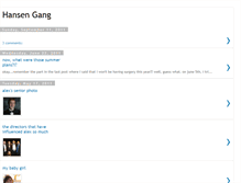 Tablet Screenshot of hansensintexas.blogspot.com