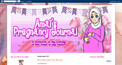 Desktop Screenshot of amalini-pregnancyjournal.blogspot.com