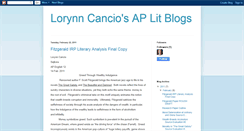 Desktop Screenshot of canciolorynn.blogspot.com