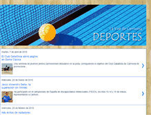 Tablet Screenshot of deportescarmona.blogspot.com