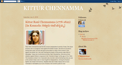 Desktop Screenshot of kitturranichennamma.blogspot.com