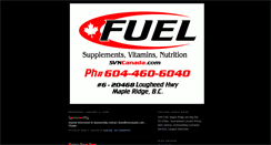 Desktop Screenshot of fuelmapleridge.blogspot.com