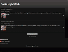 Tablet Screenshot of oasis-nightclub.blogspot.com