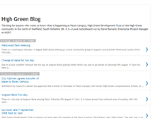 Tablet Screenshot of highgreenblog.blogspot.com
