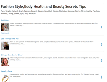 Tablet Screenshot of beautysecretstips.blogspot.com