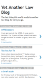 Mobile Screenshot of anotherlawblog.blogspot.com