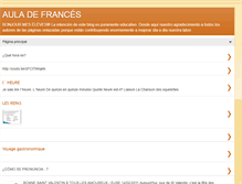 Tablet Screenshot of bonjourfrances.blogspot.com