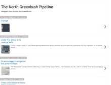 Tablet Screenshot of northgreenbushpipeline.blogspot.com