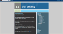 Desktop Screenshot of ericbiblethoughts.blogspot.com