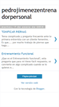 Mobile Screenshot of pedrojimenezentrenadorpersonal.blogspot.com