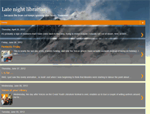 Tablet Screenshot of latenightvigil.blogspot.com