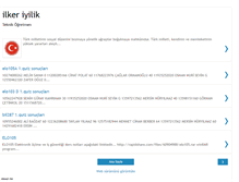 Tablet Screenshot of ilkeriyilik.blogspot.com