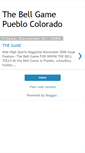 Mobile Screenshot of bellgame.blogspot.com