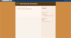 Desktop Screenshot of hotelroanoke.blogspot.com