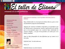 Tablet Screenshot of eltallerdeeliana.blogspot.com