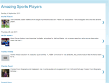 Tablet Screenshot of amazingsportsplayers.blogspot.com