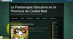 Desktop Screenshot of fisioterapiaeducativaciudadreal.blogspot.com