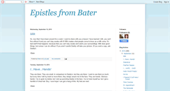 Desktop Screenshot of baterepistles.blogspot.com