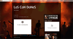 Desktop Screenshot of loscondones.blogspot.com