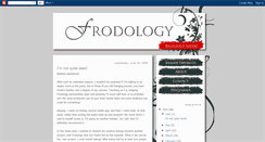 Desktop Screenshot of frodology.blogspot.com