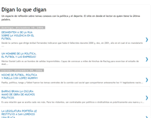 Tablet Screenshot of digan-lo-quedigan.blogspot.com