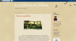 Desktop Screenshot of lacazadoraderelatos.blogspot.com