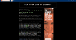 Desktop Screenshot of ny-tv.blogspot.com