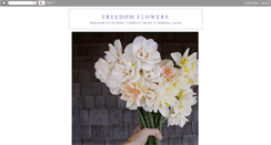 Desktop Screenshot of freedomflowersme.blogspot.com