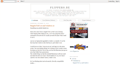 Desktop Screenshot of flippersbe.blogspot.com