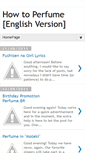 Mobile Screenshot of howtoperfumeen.blogspot.com