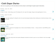 Tablet Screenshot of chooseclothdiapers.blogspot.com