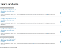 Tablet Screenshot of futurecarshonda.blogspot.com