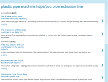 Tablet Screenshot of pipeextruderline.blogspot.com