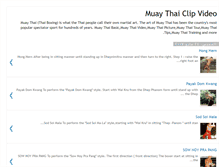 Tablet Screenshot of muaythai-clip-video.blogspot.com