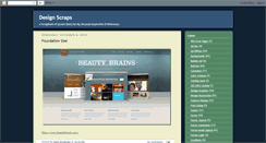 Desktop Screenshot of designscraps.blogspot.com