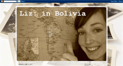 Desktop Screenshot of lizinbolivia.blogspot.com