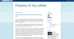 Desktop Screenshot of dreamsofmylather.blogspot.com