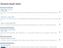 Tablet Screenshot of muzik-sitesi.blogspot.com