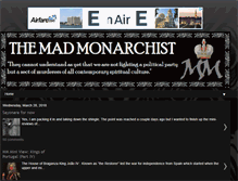 Tablet Screenshot of madmonarchist.blogspot.com