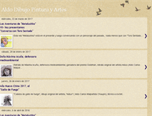 Tablet Screenshot of aldodibujoyartes.blogspot.com