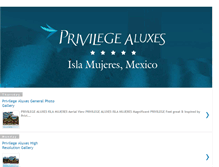 Tablet Screenshot of privilegeislamujeres.blogspot.com