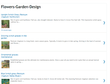 Tablet Screenshot of flowers-garden-design.blogspot.com