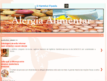 Tablet Screenshot of alergia-alimentar.blogspot.com